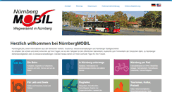 Desktop Screenshot of nuernbergmobil.de